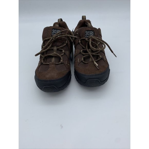 Karrimor Summit Trail Shoes. Mens Size 9.5. Brown Suede With Open Mesh Panels. main image 4